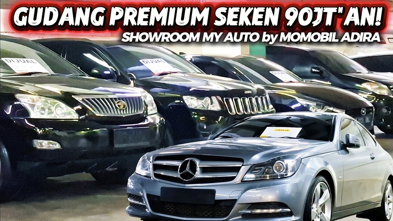 GUDANG SEKEN PREMIUM 90JT'AN‼️ kondisi seger! ang 3-4jt'an DP ringan! Kredit tanpa drama!