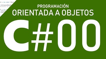 C# Orientada a objetos | #0 - Introducción. ¿Qué es una clase? ¿Qué es un objeto?