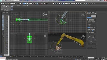 3Ds Max Links Dummies and Look at Constraints Part 3