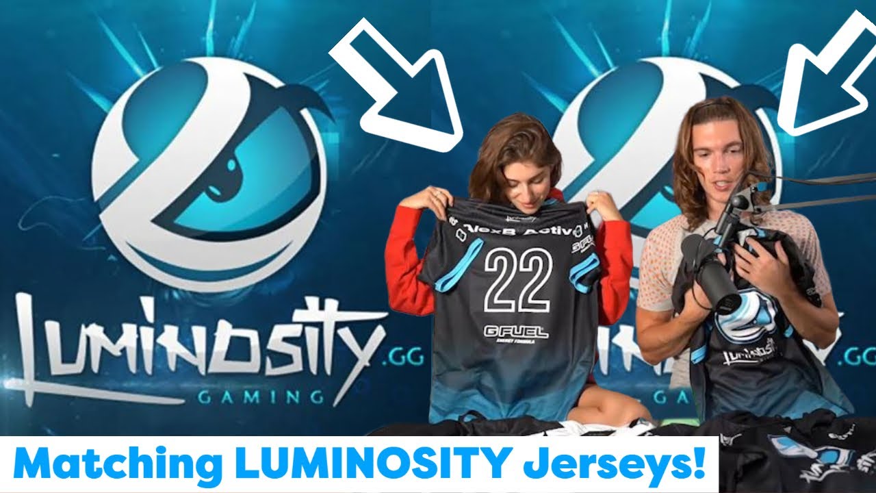 Luminosity Gaming Insane Jersey SET! YouTube