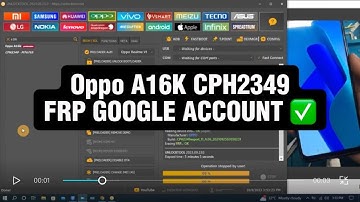 Oppo A16K CPH2349 100% WORKING Android 11,12 Update security 2025 Password + Frp  Unlock Tool #frp
