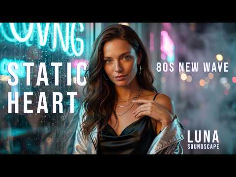 🌃 Static Heart | Official 80s New Wave Anthem ✨ | Luna Soundscape