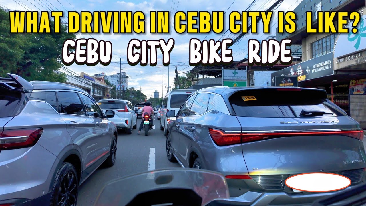 WHAT IS IT LIKE DRIVING THROUGH TRAFFIC IN CEBU CITY DURING WEEKDAY?