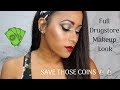 Full-Glam using Full-Face of Drugstore Makeup | Beauty on a Budget 💰