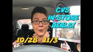 CVS IN-STORE COUPON DEALS 10/28 - 11/3 | Great MoneyMakers & so much more!