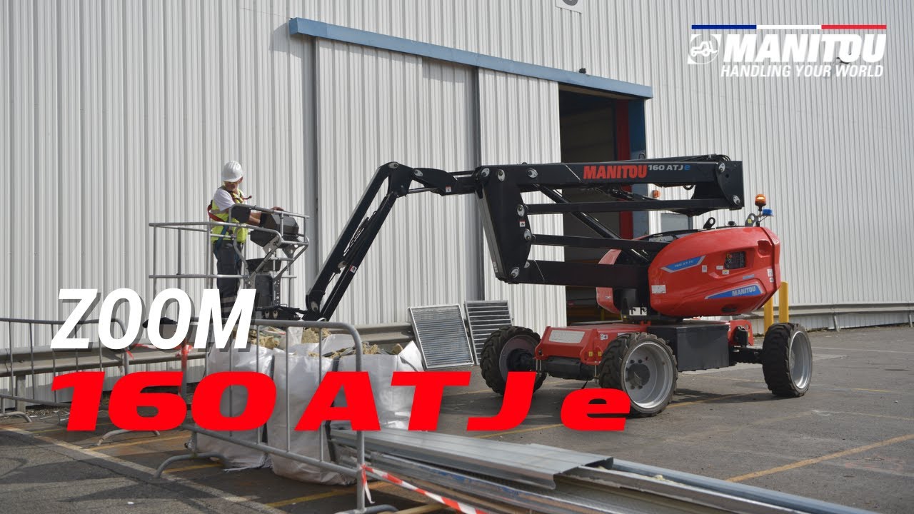 🔴 #MANITOU || Zoom 160 ATJ e | Nacelles tout terrain électriques