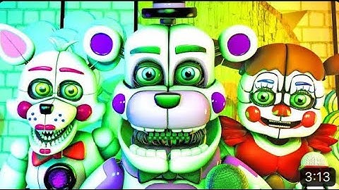 Thumbnail of Five nights at Freddy’s song (FNAF SFM 4k Sister Location/SL) (ocular remix)
