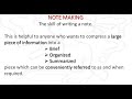 Note Making Intro &amp; Format_12_English_Writing Skills