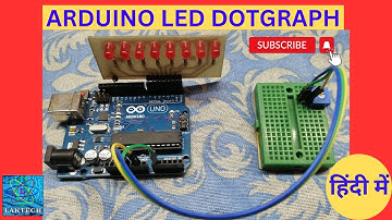 ARDUINO LED DOTGRAPH/ARDUINO UNO/LED BARGRAPH/ATMEGA/ATMEL/arduino projects/DIY/हिंदी में