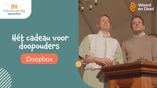 De box die elke kerkenraad doopouders cadeau moet doen