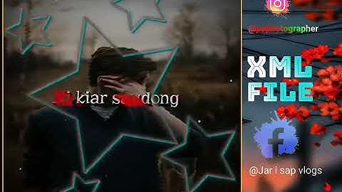 #khrawumdor sad #song 💔😩#xml_file 🎀✅ #alightmotion 🔰🎁 XML check to description 👇