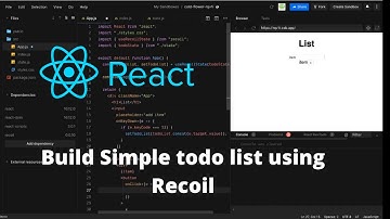 React js Recoil : What is atom