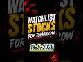 Watchlist Stocks : 18-5-2026