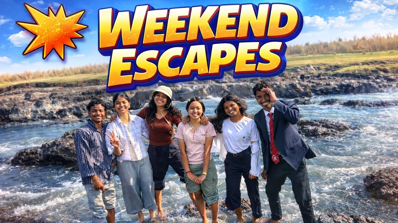 Crazy day at mini waterfall 🔥🌊 | santhali vlog #4