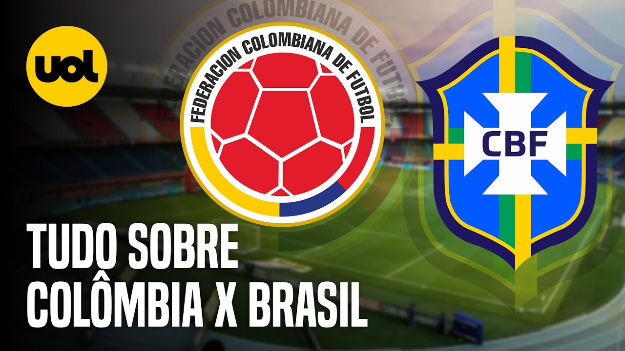 Brasil x Colômbia: confira horário, onde assistir, palpites e