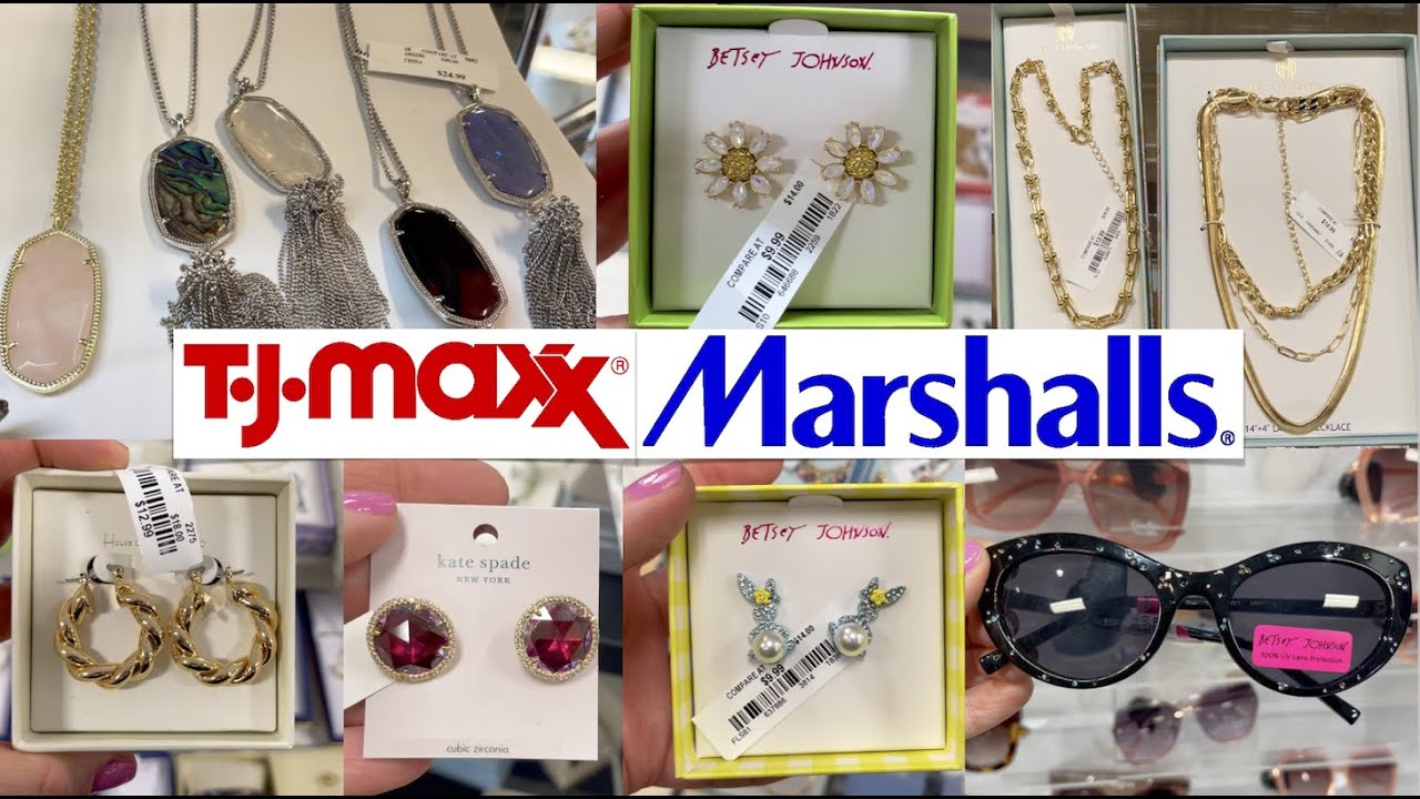 TJ MAXX & MARSHALLS SHOP WITH ME 2023 NEW JEWELRY FINDS, RINGS