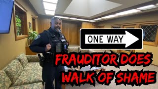 Police Close Building on Frauditor