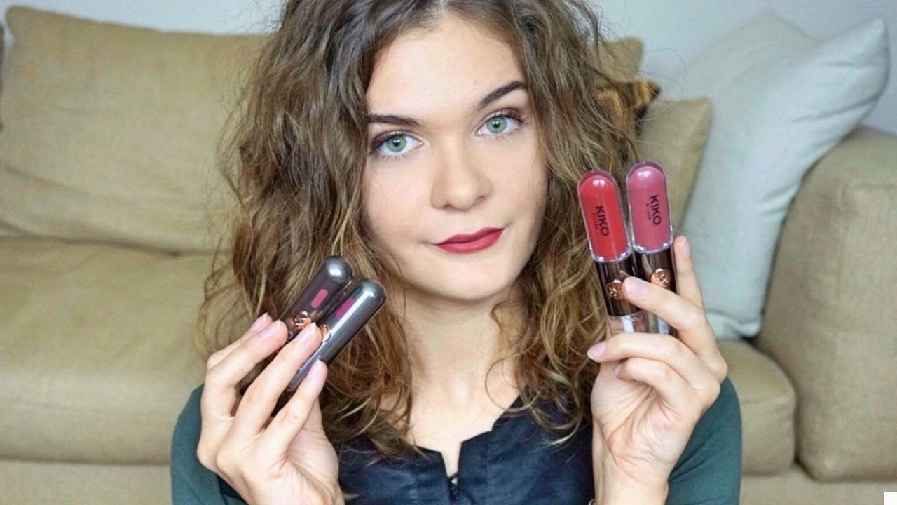 Unlimited Double Touch Liquid Lip Colour e Unlimited Stylo Kiko Swatch, Haul e Prime Impressioni