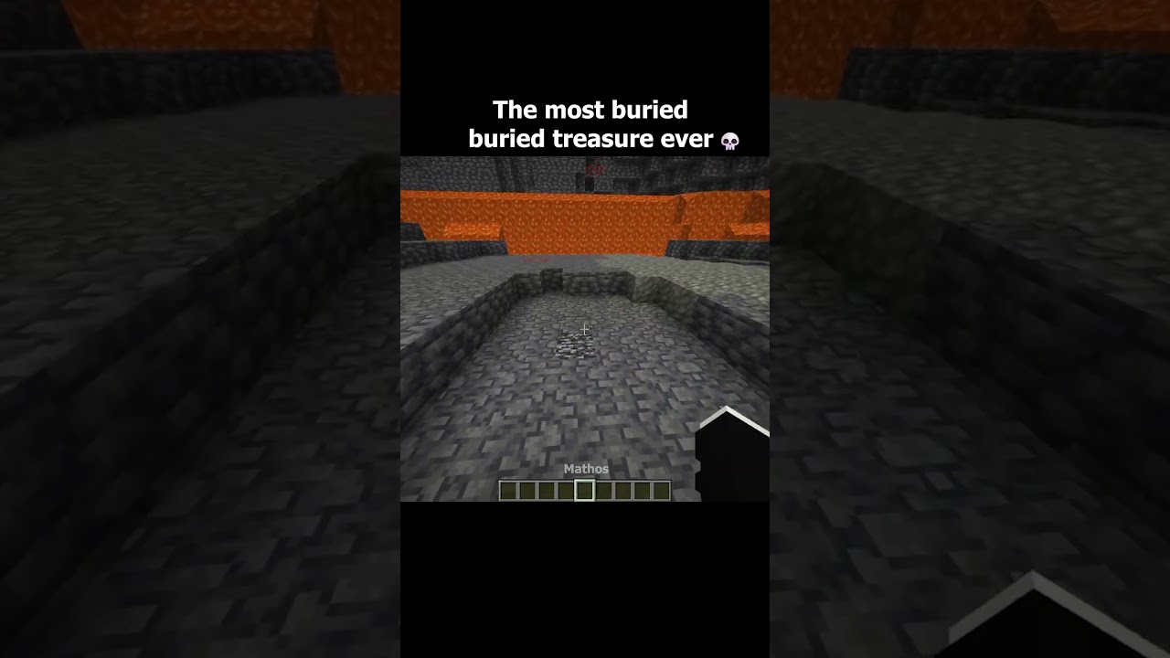 Minecraft Buried Treasure Seed Moment 
