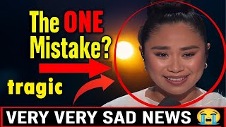 "One Mistake" Everyone is Talking About | Jessica Sanchez AGT Finals Vocal Breakdown