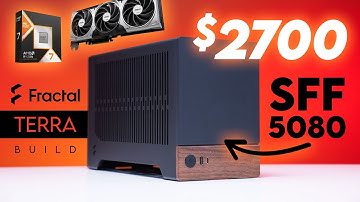 $2700 Gaming PC Build 2025 | Fractal Terra Mini-ITX + RTX 5070 + 9800X3D