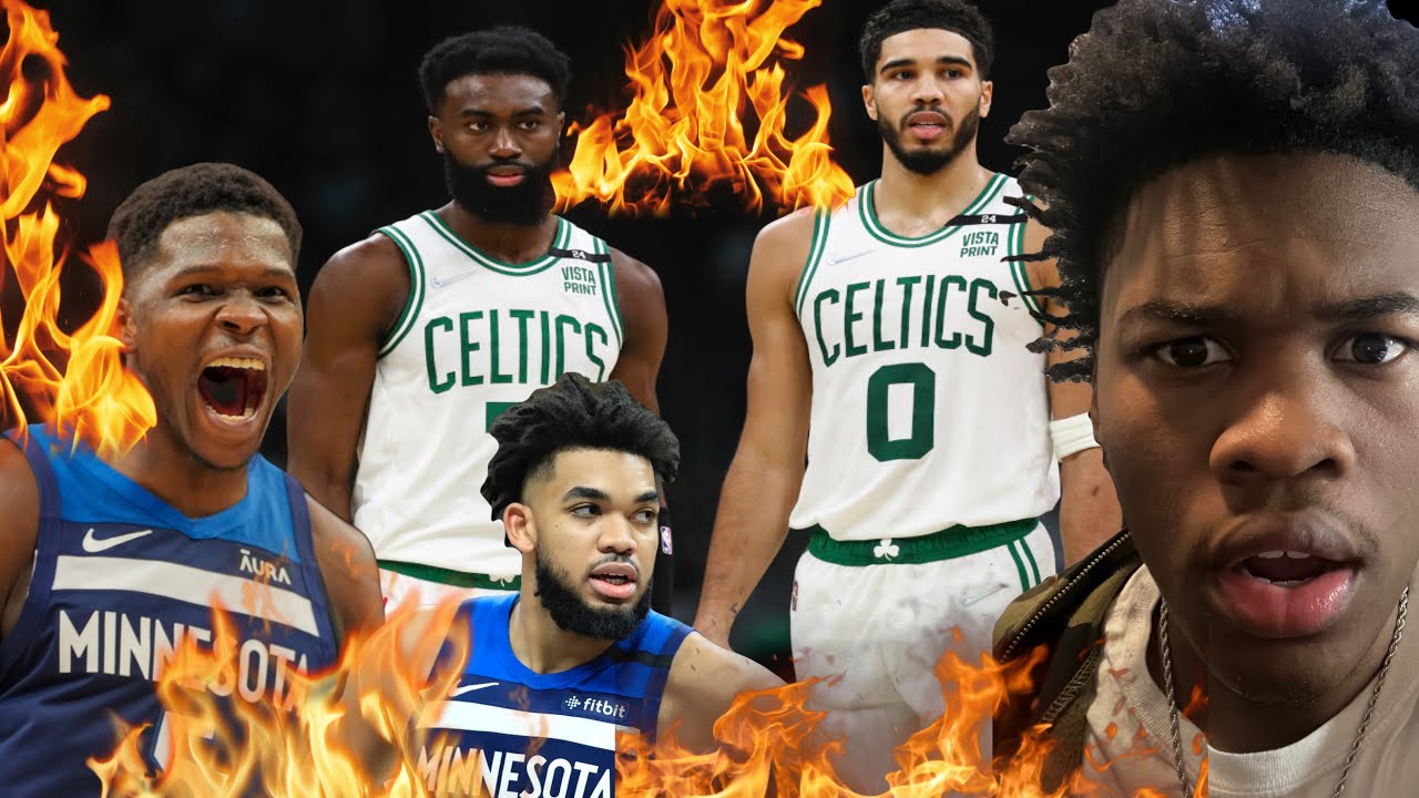 *TATUM AND BROWN BEST DUO IN THE EAST* REACTING TO TIMBERWOLVES AT CELTICS FULL GAME HIGHLIGHTS