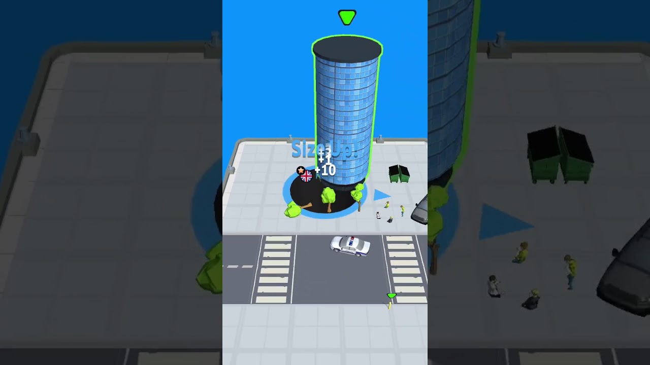 hole io #satisfying #gaming #viral