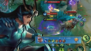 YAKIN MAU NANGKEP ?!! BOWO TERLALU LICIN DAMAGE BRUTAL JADI EMOSI SENDIRI - CHOU MOBILE LEGENDS