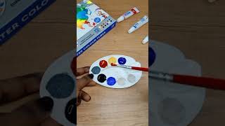 Homemade water colour paint 🎨 #shorts #trending #viral