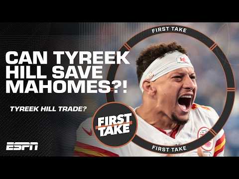 Stephen A. says the Chiefs NEED to do EVERYTHING to get WR Tyreek Hill back 😱 | First Take