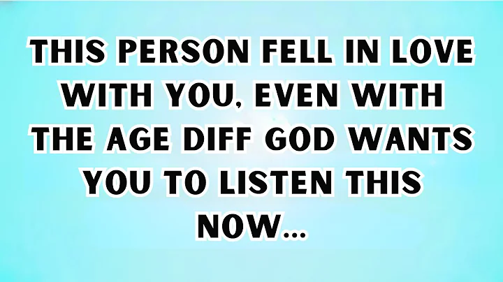 👉THIS PERSON FELL IN LOVE WITH YOU, EVEN WITH THE AGE DIFFERENCE GOD WANTS YOU TO LISTEN THIS NOW...