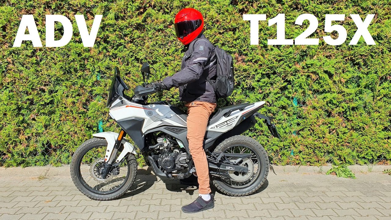 Morbidelli T125X - nareszcie! motocykl dla wysokich TEST PL/ENG