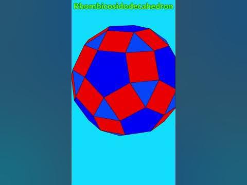 Rhombicosidodecahedron shorts YouTube