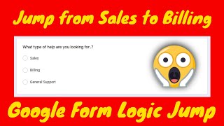 How to Logic Jump in Google Form | Google Form Training by How Create It 313 views 2 years ago 4 minutes, 28 seconds