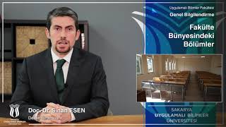 Uygulamalı Bilimler Fakültesi - Genel Bilgilendirme - 1