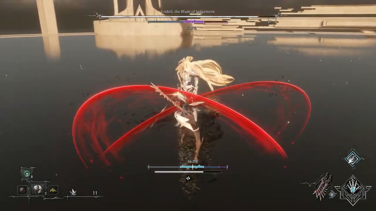 AI Limit vs. Loskid, the Blade of Judgement