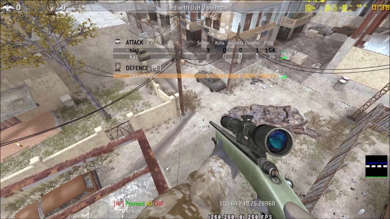 cod4 promod private hack works in 2017 works in cod4x 1.8 - YouTube