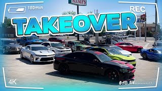 Hellcats & Scatpacks Freeway Takeover