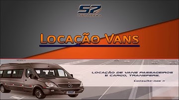 Locação Vans - S7 Locadora