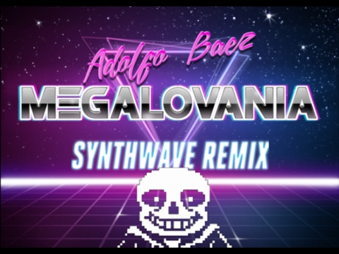 Undertale- Megalovania (1980s Synthwave Remix)