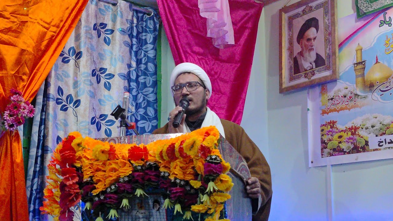 Wiladat e Imaam Hussain a.w || By Sheikh Khadim Sadiqi #Thovina 