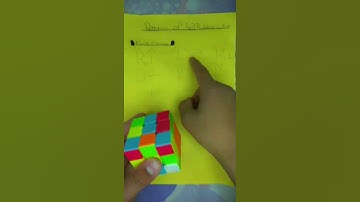 BLACK MAMBA PATTERN ON 3X3 RUBIK