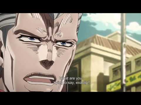 Polnareff And Hol Horse Laughing