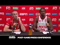 John Rillie & Alex Sarr Press Conference - 27 January 2024