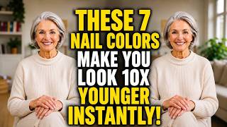 7 Nail Colors That Make Older Hands Look 10 Years Younger INSTANTLY (Women Over 60)⁠⁠