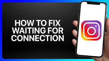 How To Fix Waiting For Connection On Instagram Tutorial