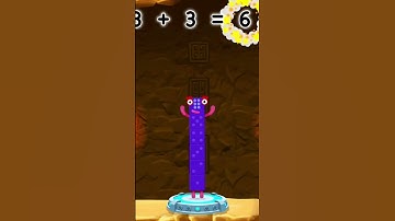 Numberblocks Number Magic Run - Numberblocks Six Cave Adventure | Number Counting Go Explore Game