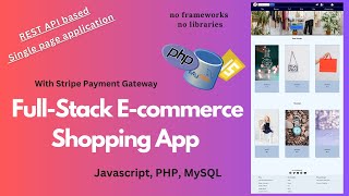 Building a Full-Stack E-commerce Shopping App | Vanilla JS, PHP, MySQL, HTML, and CSS screenshot 4