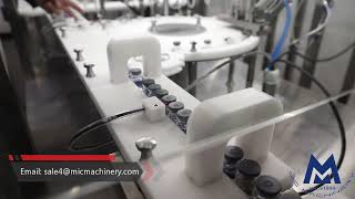 MIC-LL60 High Speed Vial Filling and Capping Machine