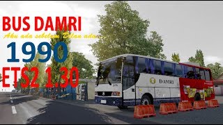 ETS2  Bus Damri Jadul Berkesan !! screenshot 5